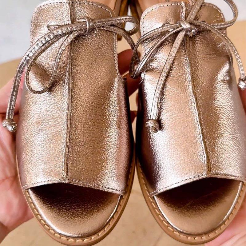 LILLIANA – STRAP STYLE LEATHER SANDALS.