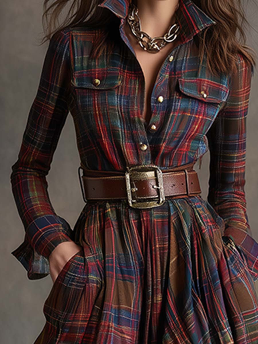Louisa | Classic Refined Button-Up Dress