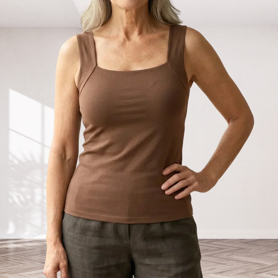 Roxanne | Built In Comfort Bra Tanktop
