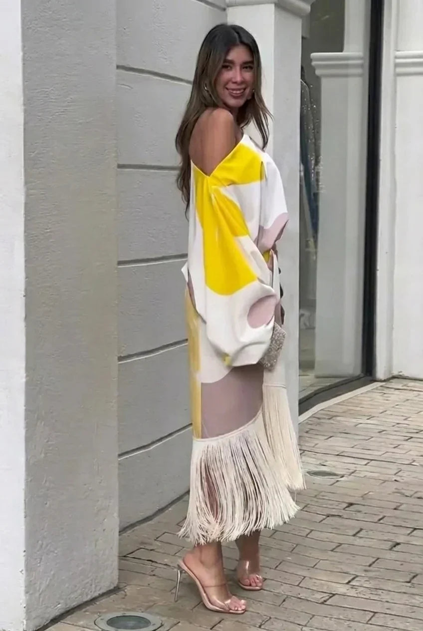 Daniela | Two-Piece Set with Fringe