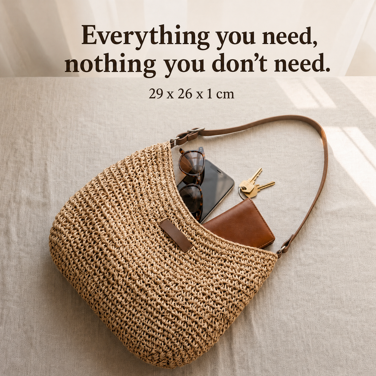 Simone | Elegant Woven Bag