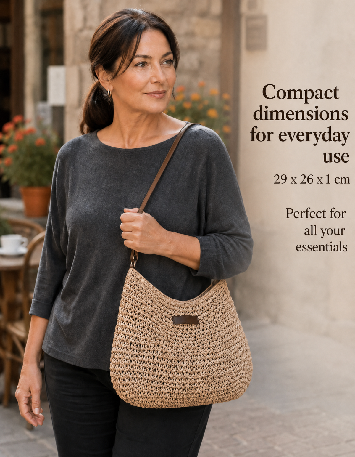 Simone | Elegant Woven Bag