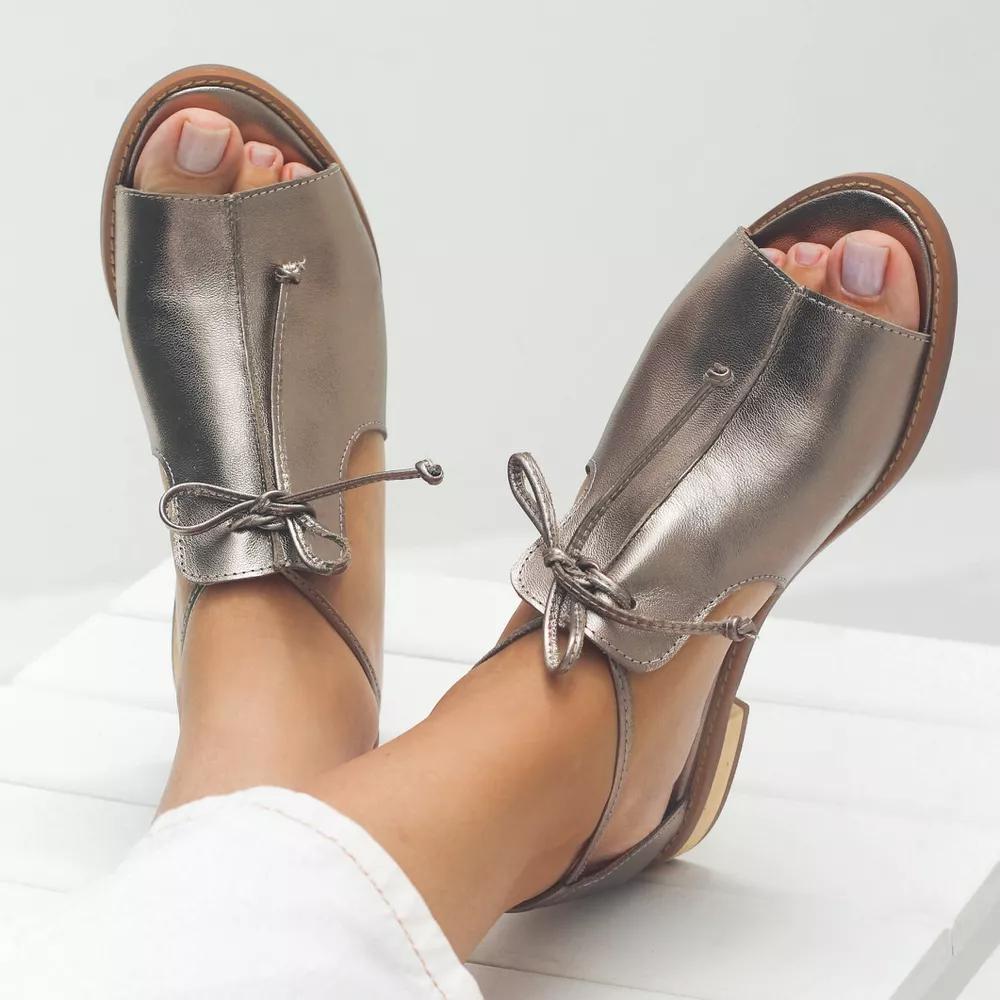 LILLIANA – STRAP STYLE LEATHER SANDALS.